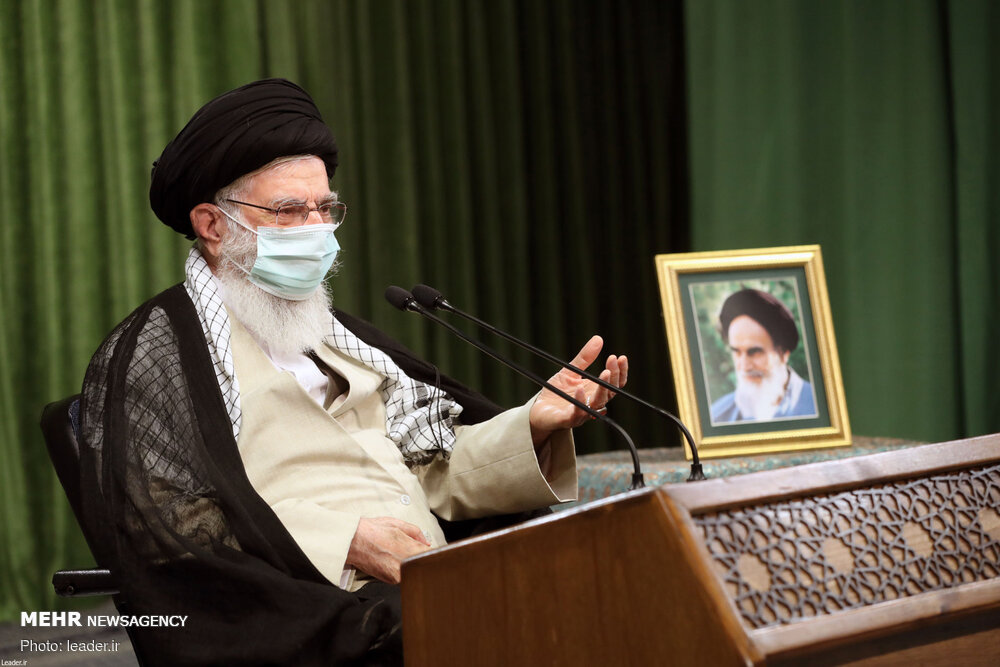 رہبر معظم انقلاب اسلامی کا پارلیمنٹ کے نمائندوں سے براہ راست خطاب