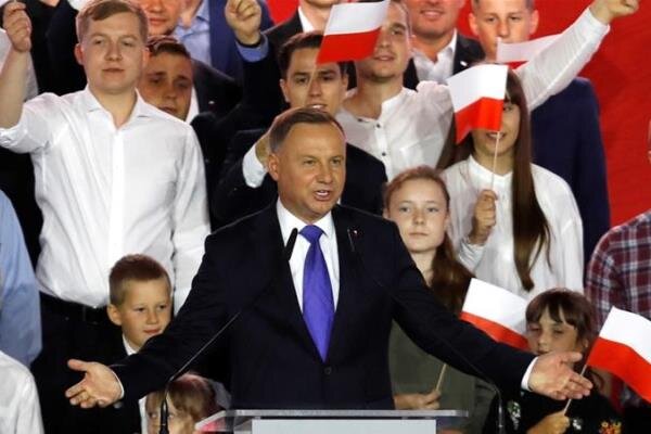 رئیس جمهور لهستان: خواهان جنگ با روسیه نیستیم