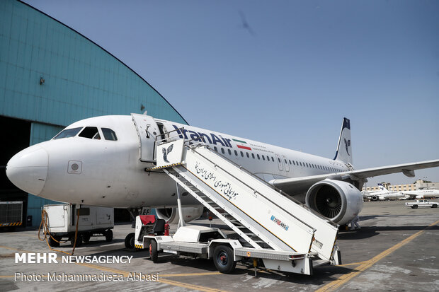 Disinfecting passenger planes against coronavirus
