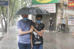 Summer rainfall in Tabriz