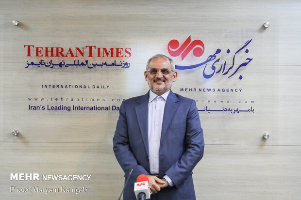 Minister of Education visits Mehr News Agency