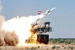 سرنگونی ۶ فروند موشک رژیم صهیونیستی توسط پدافند هوایی سوریه