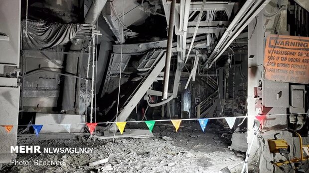 انفجار و آتش‌سوزی در کارخانه تولید فولاد آمریکا