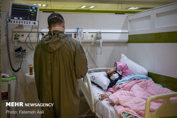 مدافعان سلامت در بیمارستان بقیه الله
