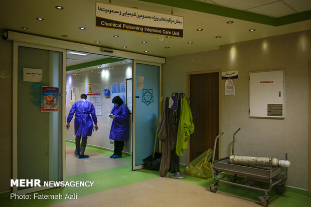 مدافعان سلامت در بیمارستان بقیه الله
