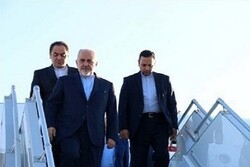 ظريف يصل الى بغداد