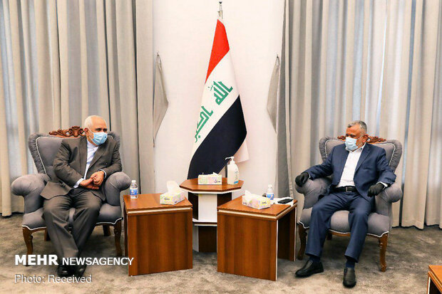 Zarif holds meeting with Iraqi officials