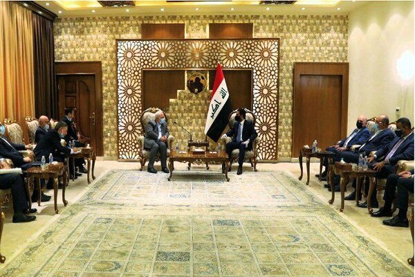 Zarif meets with Iraqi parliament speaker