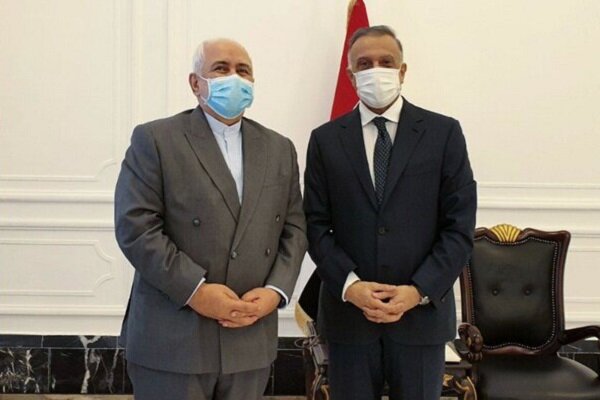 ایرانی وزیر خارجہ کی بغداد میں عراقی وزیر اعظم سے ملاقات