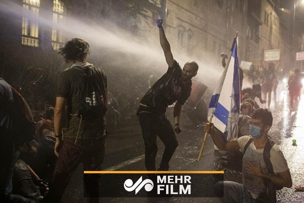 اسرائیل کے مرکز میں بحران اور کشیدگي جاری
