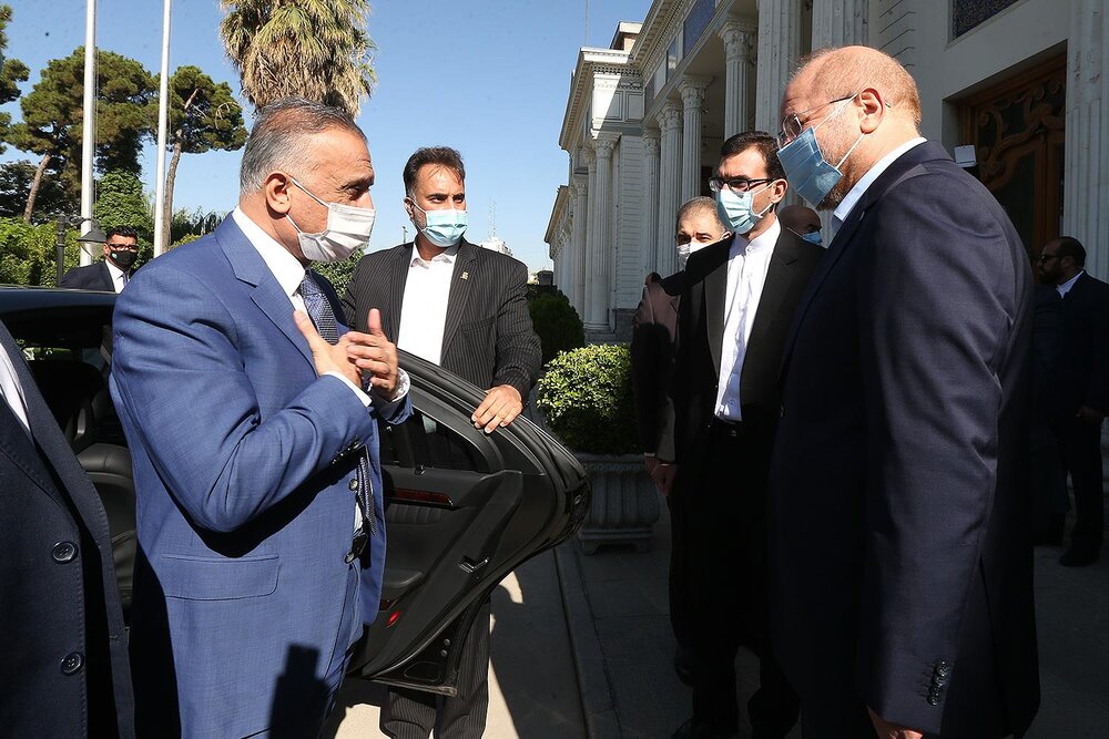 نخست وزیر عراق با رئیس مجلس دیدار کرد