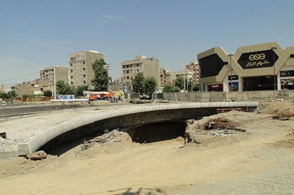 پیشرفت ۶۳ درصدی عملیات اجرایی فاز نخست بزرگراه شهید بروجردی