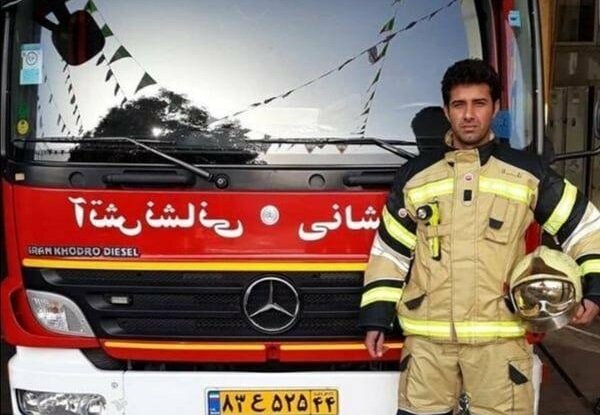 مدیرعامل سازمان آتش نشانی تهران شهادت مرتضی حیدری را تسلیت گفت