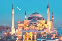 Erdoğan, Ayasofya'ya hat tablosu bağışladı