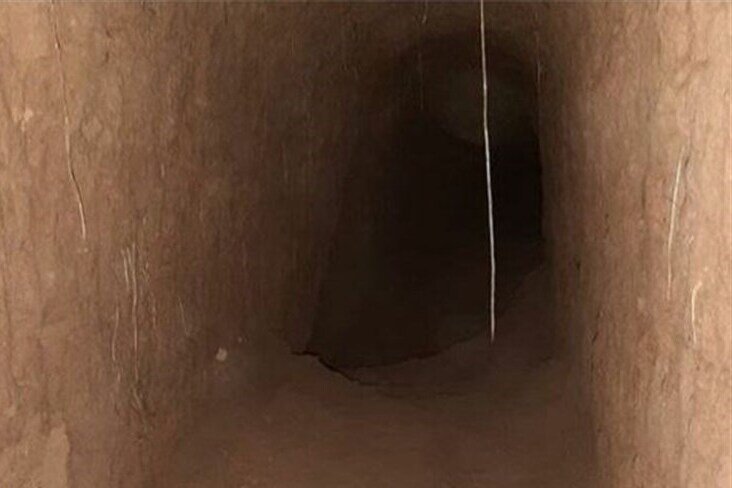 جزئیات کشف تونل زیرزمینی دوران باستان در رومشکان