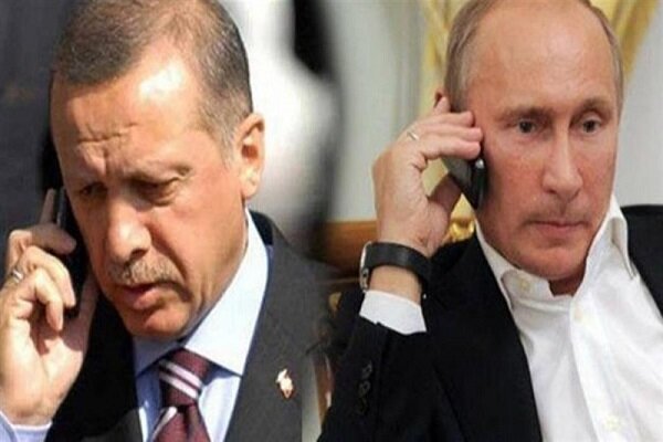 قدردانی اردوغان از پوتین برای کمک به مقابله با آتش سوزی در ترکیه