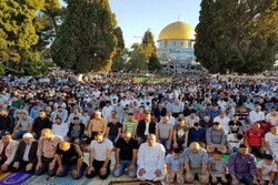 فلسطینی ها در روز عرفه در صحن های مسجد الاقصی حضور پیدا کنند