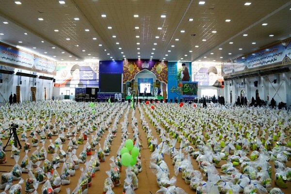 توزیع ۴ هزار بسته معیشتی در رزمایش نهضت تعاون و احسان مؤمنانه