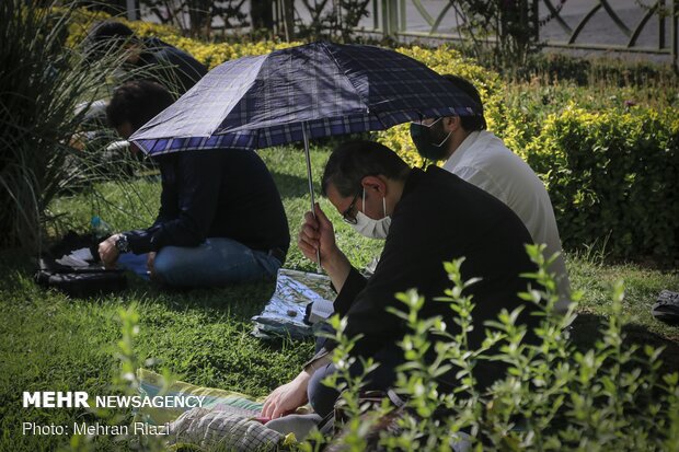 مراسم دعای عرفه در مسجد ارک تهران