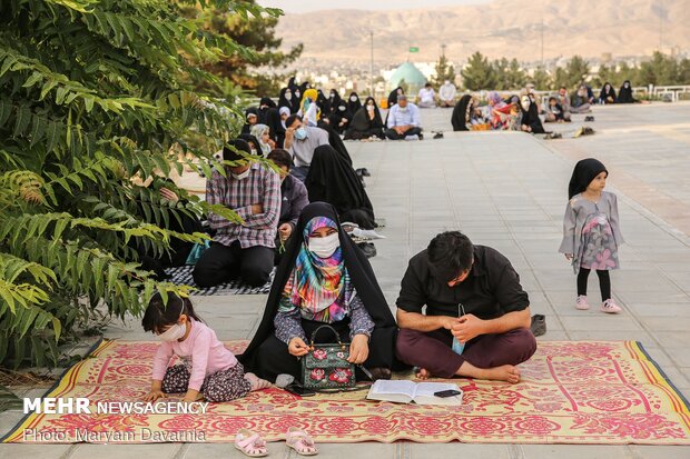 مراسم دعای عرفه در بجنورد