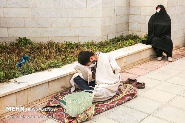 مراسم دعای عرفه در بجنورد