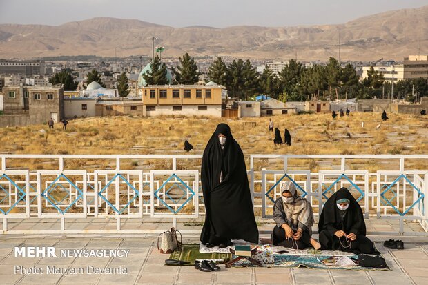 مراسم دعای عرفه در بجنورد