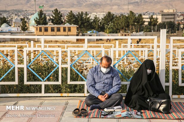 مراسم دعای عرفه در بجنورد