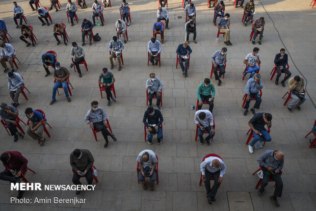 دعای عرفه در حرم مطهر شاهچراغ(ع) شیراز