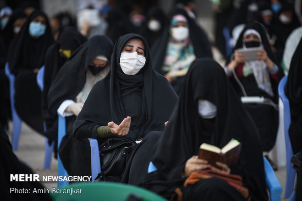 دعای عرفه در حرم مطهر شاهچراغ(ع) شیراز