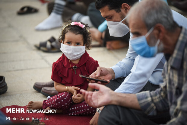 دعای عرفه در حرم مطهر شاهچراغ(ع) شیراز