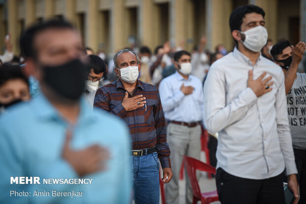 دعای عرفه در حرم مطهر شاهچراغ(ع) شیراز