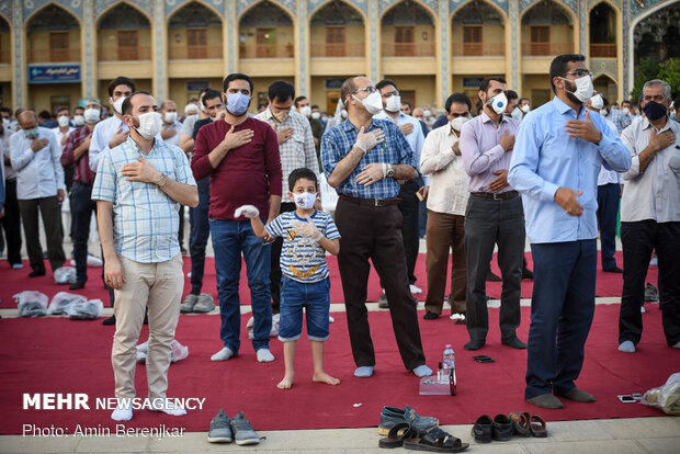 دعای عرفه در حرم مطهر شاهچراغ(ع) شیراز