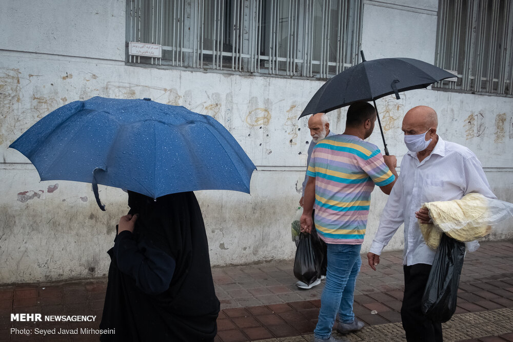 ایران کے علاقہ اہر میں شدید بارش