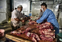 صوبہ گلستان میں نیازمندوں میں قربانی کے گوشت کی تقسیم