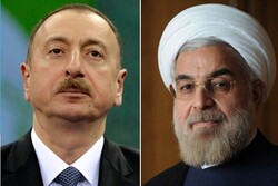 روحاني يهنئ نظيره الآذربيجاني ويؤكد على الإسراع بتنفيذ الاتفاقيات الثنائية