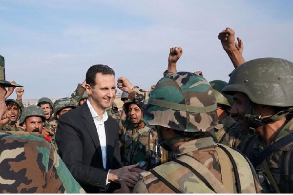Bashar Al-Asad  praises Syrian Army on National Army Day