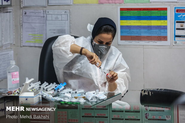 Kamkar hospital in Qom fighting back against Covid-19