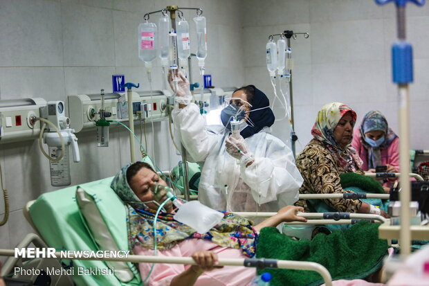 Kamkar hospital in Qom fighting back against Covid-19