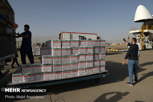 Iran’s shipment of humanitarian aid to Lebanon