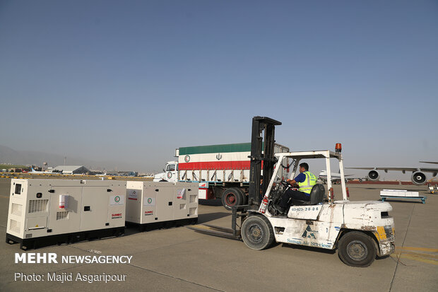 Iran’s shipment of humanitarian aid to Lebanon