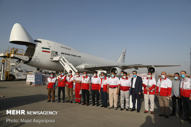 Iran’s shipment of humanitarian aid to Lebanon