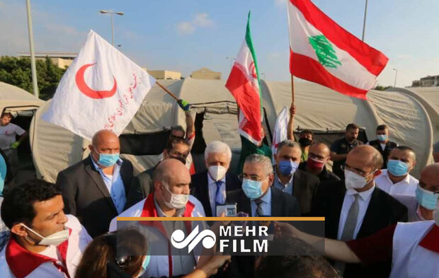 Lübnan Sağlık Bakanı İran'ın kurduğu sahra hastanesini ziyaret etti
