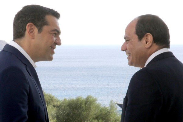 مصر و یونان توافقنامه تعیین منطقه انحصاری اقتصادی را امضا کردند