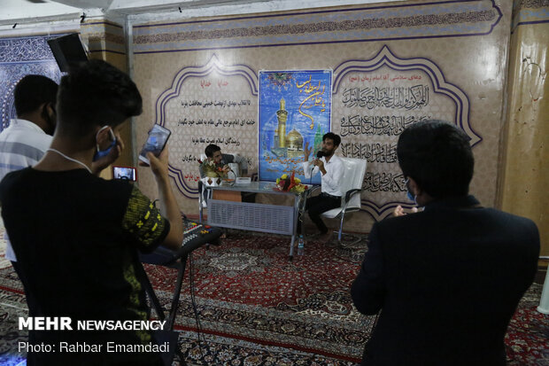 جشن مجازی عید غدیر در قرارگاه جهادی شهید قاسم سلیمانی بندرعباس