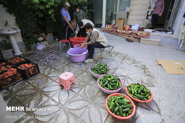 نذر میوه در عید غدیر - شهرکرد