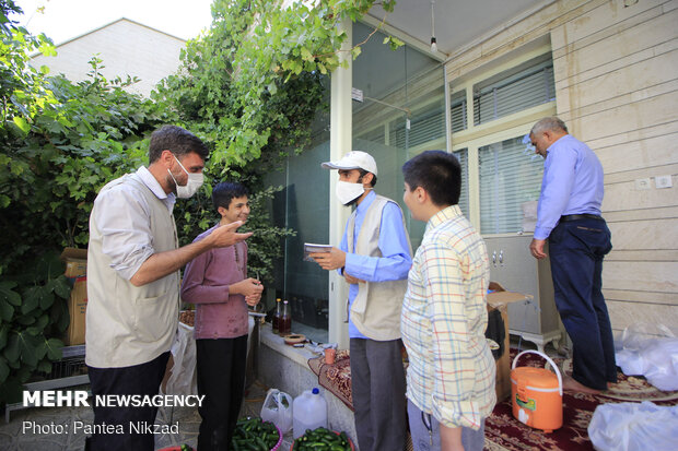 نذر میوه در عید غدیر - شهرکرد