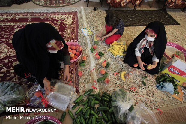 نذر میوه در عید غدیر - شهرکرد