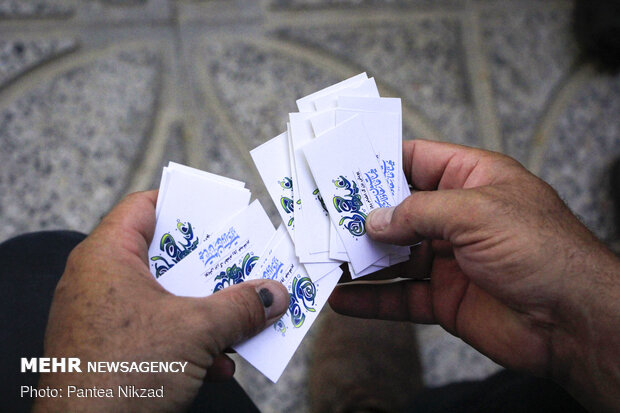 نذر میوه در عید غدیر - شهرکرد