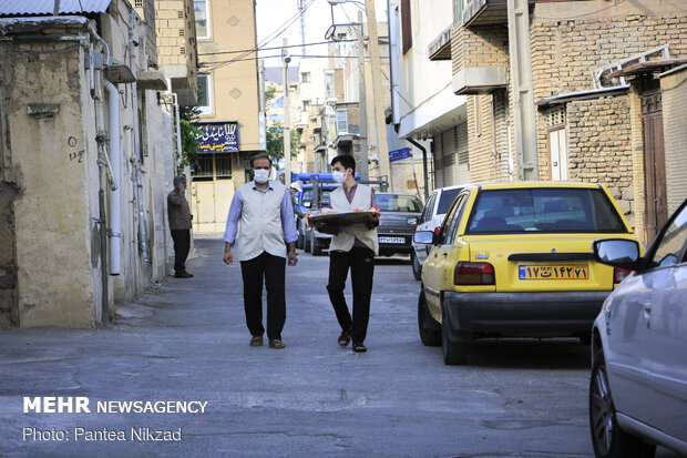 نذر میوه در عید غدیر - شهرکرد