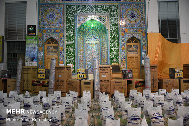 جشن‌ها و کمک‌های مومنانه مردمی عید غدیر در شیراز